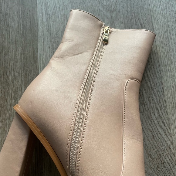 billini mirie off rose pink pointed toe ankle boots booties size 9 NEW - Picture 7 of 9